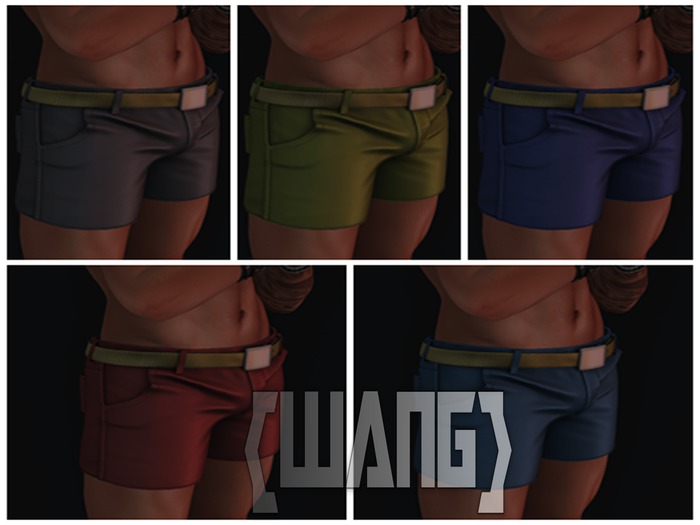 {WANG}Tyn Shorts **FAT PACK** (ADD)