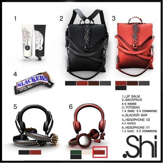.Shi : Grained Leather Tote [Dust]