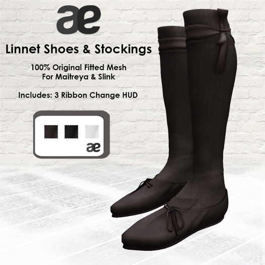 [ae] Linnet Shoes & Socks Brown