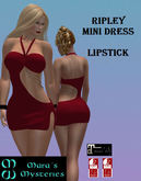 *MM* Ripley Mini Dress - Lipstick