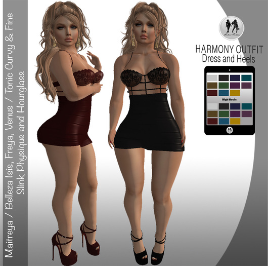.:H.F HARMONY OUTFIT (HUD TEXTURE CHANGE)
