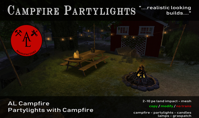 AL Campfire + Partylights