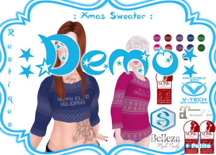 :RT: Xmas Sweater Demos