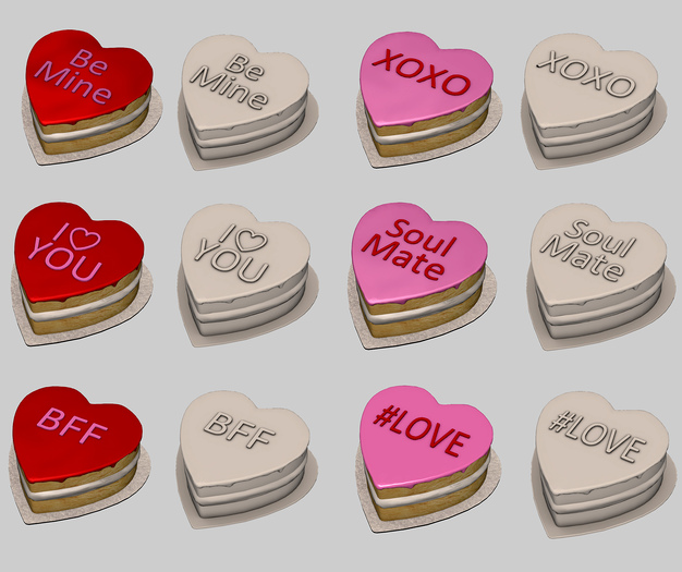 {XO} Full Perm - Mini Cakes