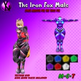 ~VN~Thicc Fox Iron Fox Armor Male Demo- Boxed