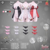 05[Cubic Cherry] {Lulu} panties GOLD white (BOX)