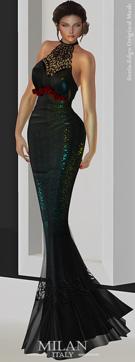 knee length dresses for ladies lyria Mesh Maxi Dress