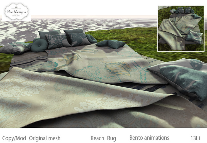 Bee Designs Beach Rug PG