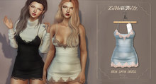 Tee*fy  Erin Satin Dress - Dusk