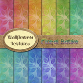 *Wallflowers* Floral Batik