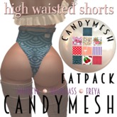 Candymesh highwaisted shorts FATPACK