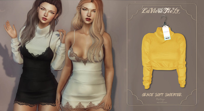 Tee*fy Grace Soft Sweater - Lemon