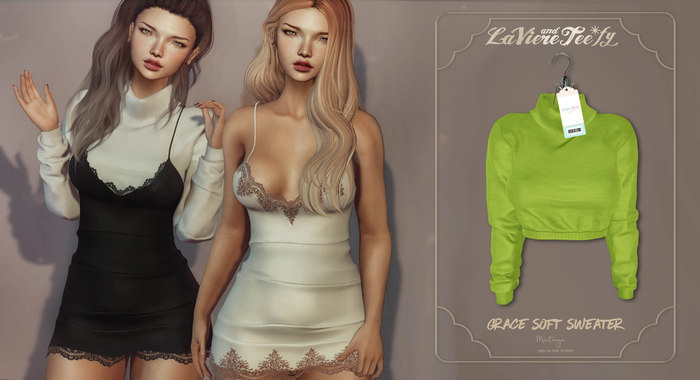 Tee*fy Grace Soft Sweater - Lime