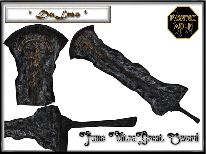 Second Life Marketplace *Dalmo* Fume Ultra GreatSword FULL PERM