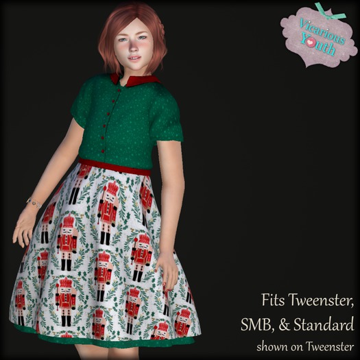 {V*Y} Polly Outfit - Nutcracker Holiday