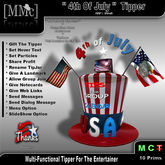 [MMc] 4th Of July Tip Stand/Boxed