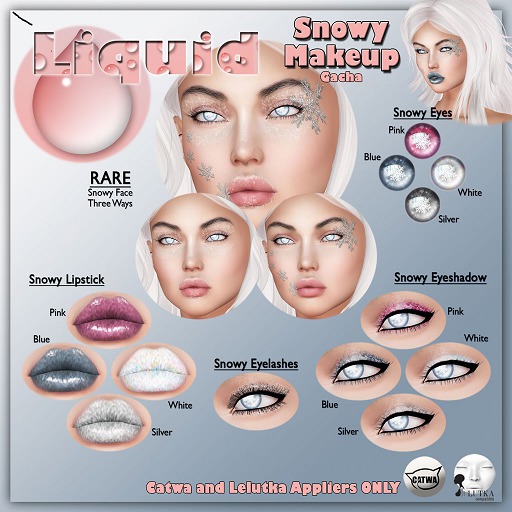 Liquid ~ Snowy Eyelashes