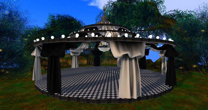 Design76 Black & White Event Pavilion