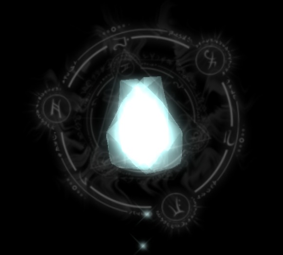 {Papillon} Tiny Floating Magi Runestone
