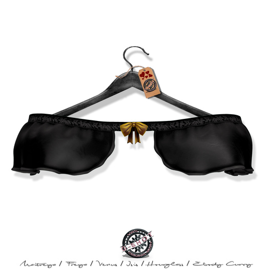 [G-SHOT] INA Top {Black}