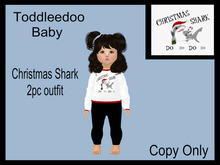 Steph-0-Bee's - Christmas Shark (TD baby)