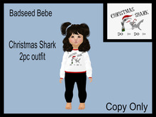 Steph-0-Bee's - Christmas Shark (Bebe)