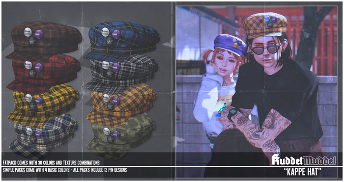 [KuddelMuddel] Kappe Hat / Fatpack