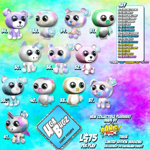Uga Bugz - #41 - (Unicorn) : "Flutterz" * RARE