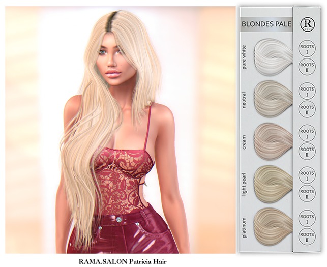 RAMA.SALON - Patricia Hair 'BLONDES PALE'
