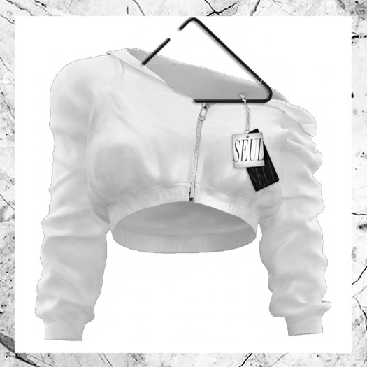 SEUL - Ari Off-set Jacket - Blanc