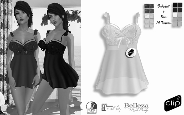 *<*CLIP*>* DEMO Babydoll Bianca