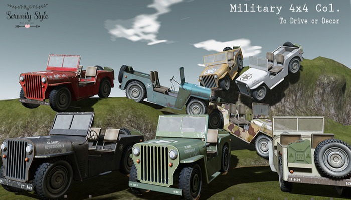 Serenity Style- Military 4x4 Silver