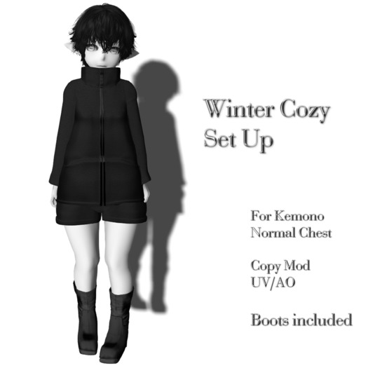 DEMO Kemono Clothes , fuayu Winter Cozy Set Up