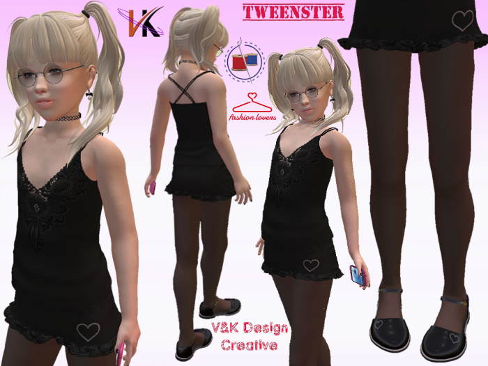 V&K Design Tweenster Katrin complete outfit