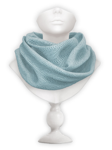 erratic / mika - scarf cable / frost