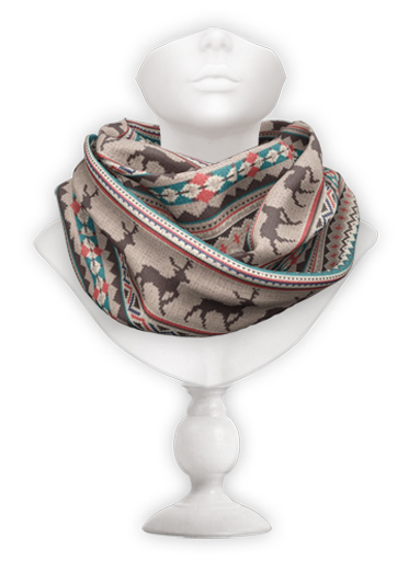 erratic / mika - scarf xmas / reindeer