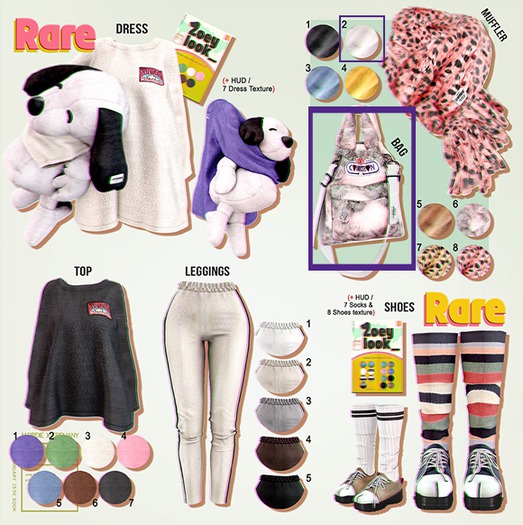 `M.BIRDIE / Zoey look. Bag2