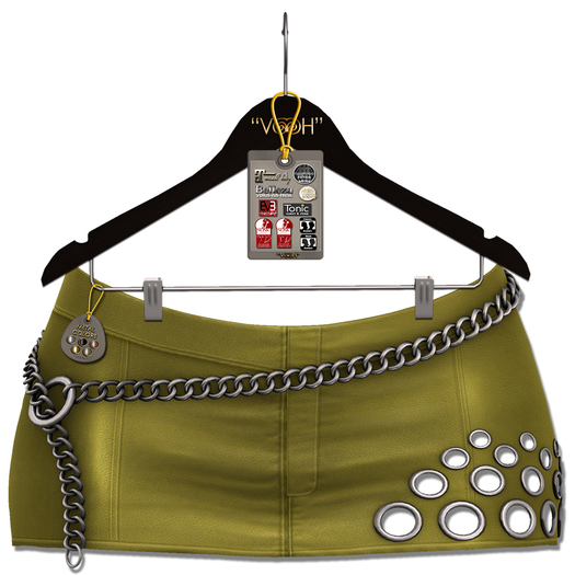 " VOOH " ASTER SKIRT V1 "YELLOW" (ADD TO UNPACK)