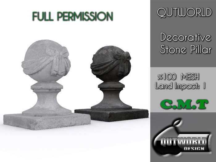 .::QUTWORLD .::Decorative Stone Pillar::.FP Unpack (ADD)