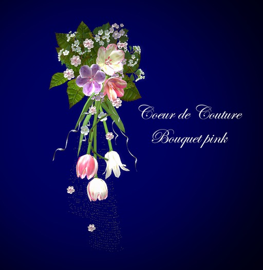 Coeur de Couture Brides Bouquet pink (box)