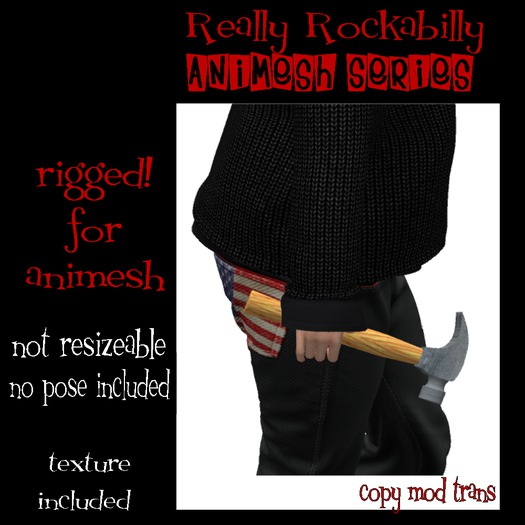 RR Claw Hammer Rigged for Animesh Projects FP