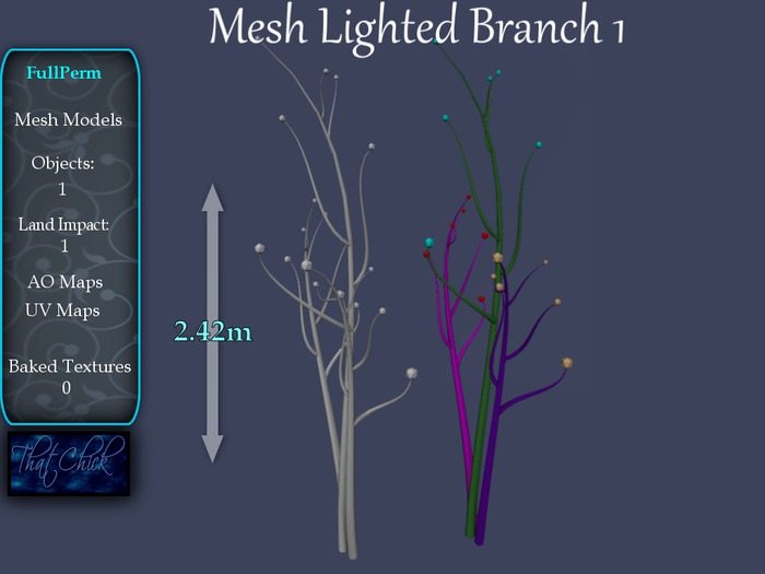 ~tc~ Mesh Lighted Branch 1 FullPerm Kit