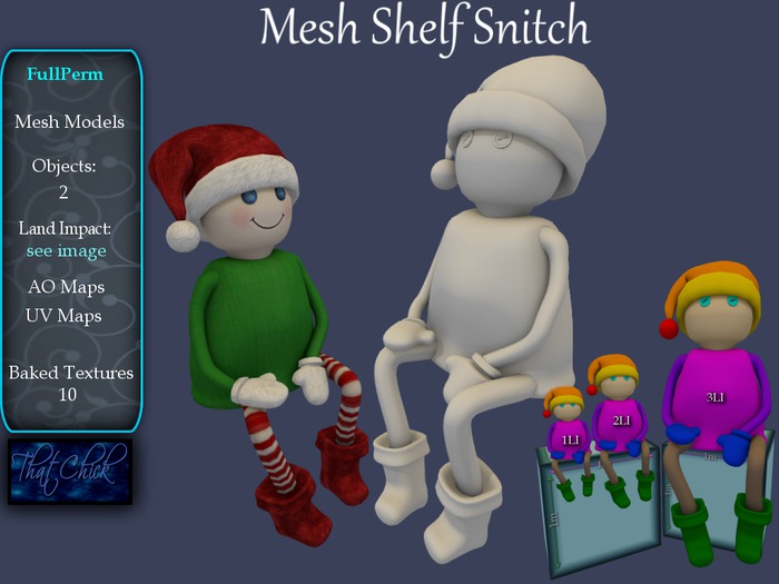 ~tc~ Mesh Shelf Snitch FullPerm Kit