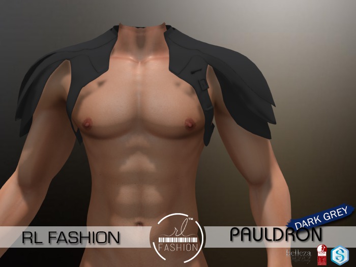 Pauldron Dark grey