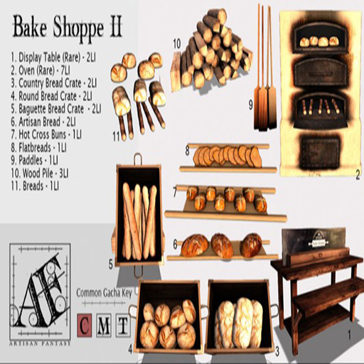 *AF* Bake Shoppe Paddles