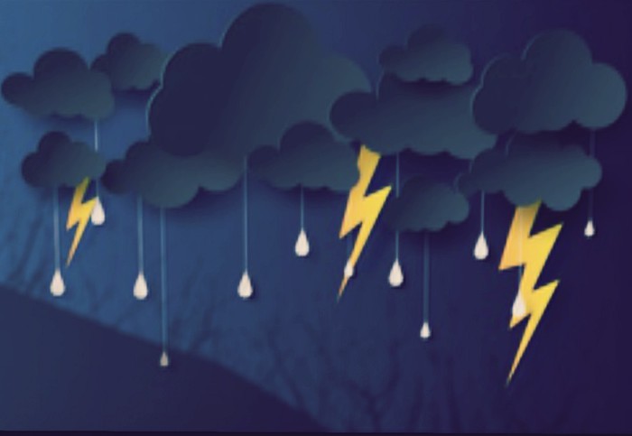 QueenB's - Its Pouring Backdrop