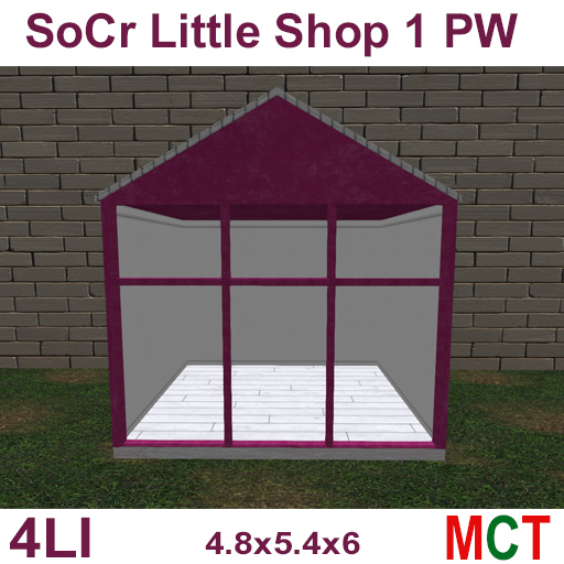 Second Life Marketplace SoCr Little Shop 1 PW