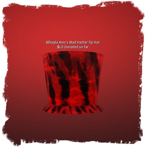Mad Hatter Tip Hat