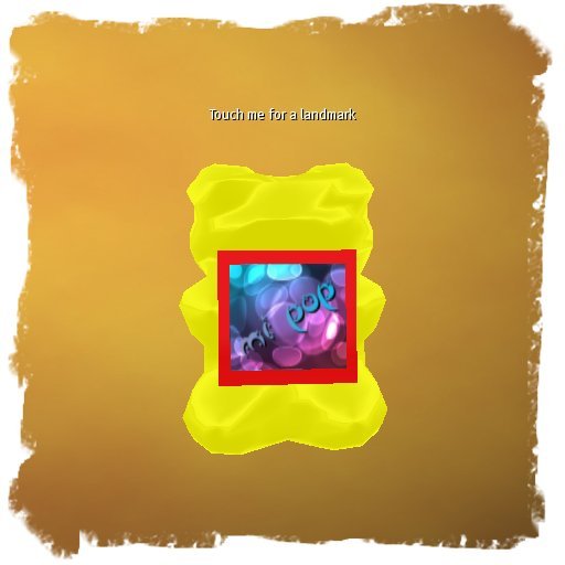 gummi bear frame landmark giver