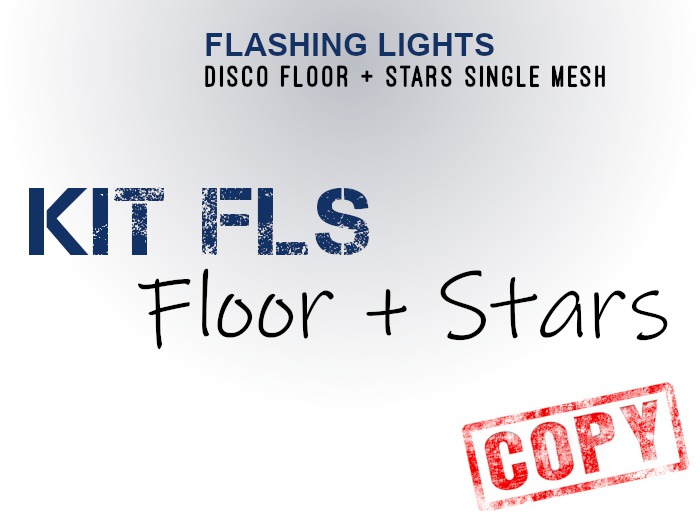 [FLS] Floors Dance Disco (kit) + Stars Single Mesh (kit)